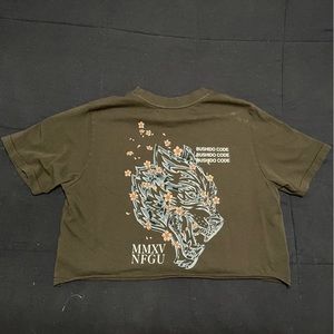 Through the Cherry Blossoms “Premium” cropped Tee